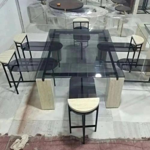 طقم طاولة ٧قطعه