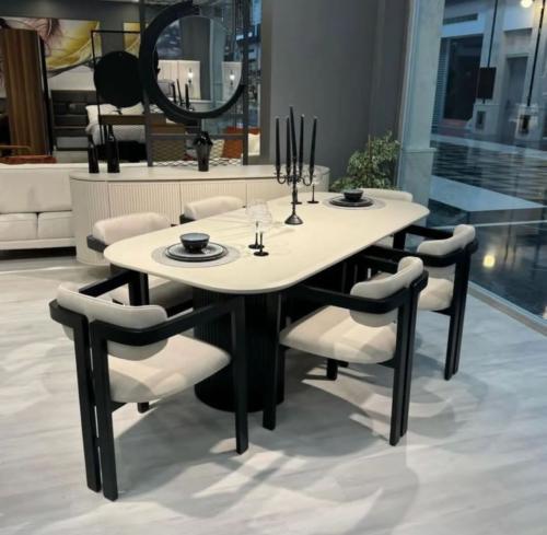 طاوله طعام +بوفيه +كراسي