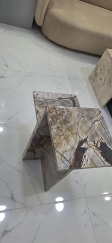 Table service marble Viola