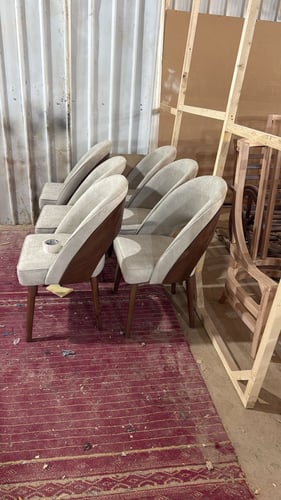 Beech wood chairs