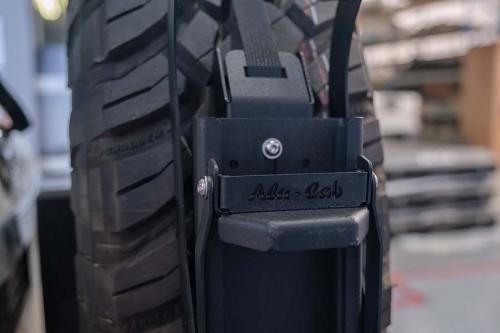 Can Crusher Spare Wheel Holder