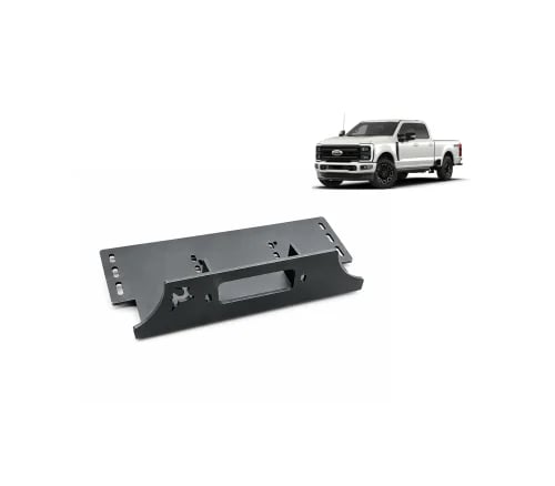 Winch bracket for Ford F250