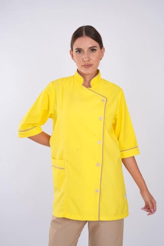 يونيفورم عاملة منزل بيج فى اصفر