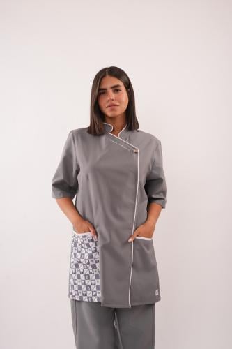 يونيفورم عاملة منزل رمادي