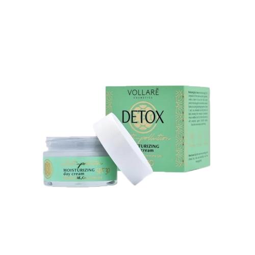 كريم ديتوكس للوجه مرطب نهاري Vollare - detox day c...