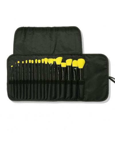 مجموعة فرش كارا بيوتي KARA BEAUTY YELLOW BRUSH 18...