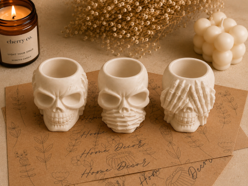 حامل مشابك ورق | Mini Skulls