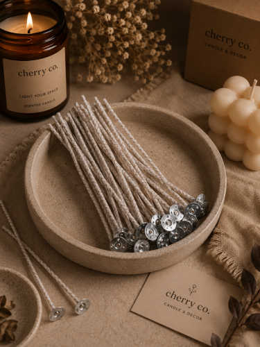 فتائل شمع مجدولة | Braided wicks