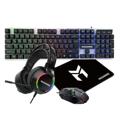 بكج مستلزمات الالعاب 4 في 1 من موج ماكس