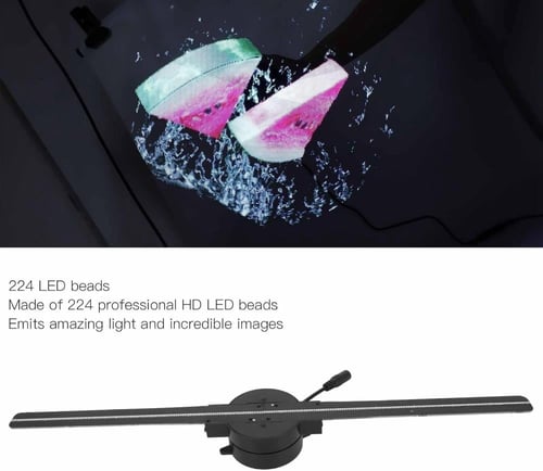 مروحة ثلاثية الابعاد مع امكانية عرض الصور بوضوع عا...