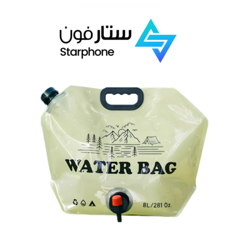 حاوية مياه (جركل) للرحلات والنتقل بسعة 8 لتر مع صن...