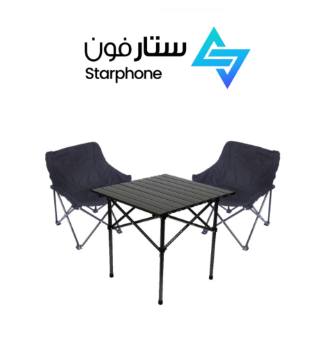 طاولة + 2 كرسي للرحلات متنقله
