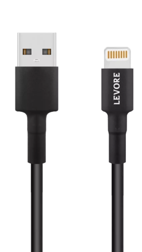 كيبل يو اس بي الى ايفون LEVORE