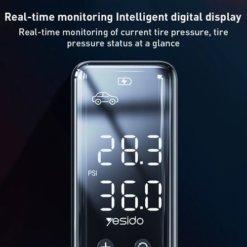 مضخة نفخ صغيرة محمولة متعددة الاستخدامات Yesido VC...