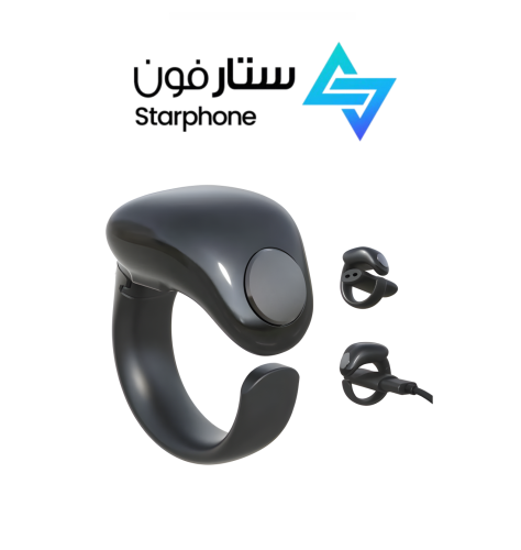 خاتم تسبيح ذكي مع امكانية الشحن الاسلكي بمقاسين 18...