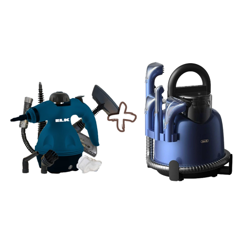 مكنسة غسيل السجاد والكنب والستائر من DENX + جهاز ت...