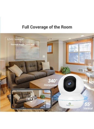 كاميرا مراقبة منزلية ذكية بدقة 3 ميجا بكسل PHONE P...