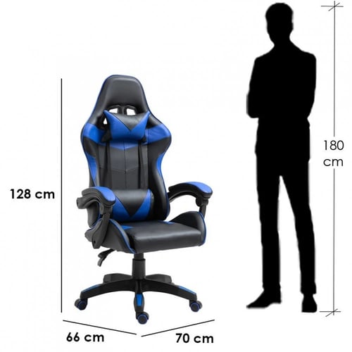 كرسي العاب قابل للتعديل مع وسادتين متعدد الالوان