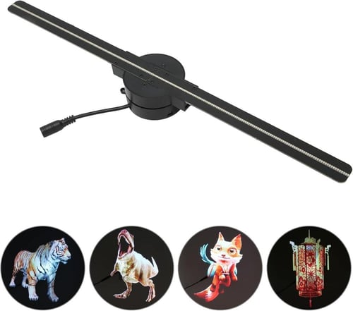 مروحة ثلاثية الابعاد مع امكانية عرض الصور بوضوع عا...