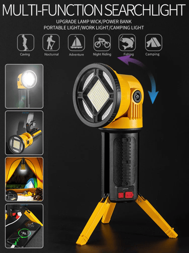 كشاف محمول قابل لأعادة الشحن