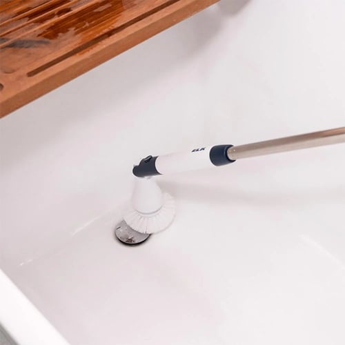 فرشة تنظيف الكترونية قابلة للشحن للبلاط والاقمشة و...