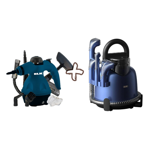 مكنسة غسيل السجاد والكنب والستائر من DENX + جهاز ت...