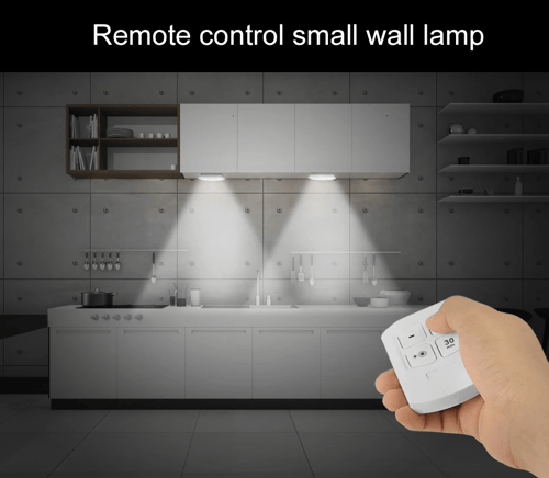 3مصابيح مع جهاز تحكم عن بعد