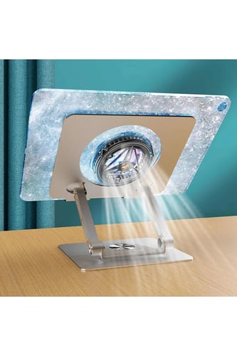 ستاند لابتوب وايباد قابل للتعديل بذاوية 360 درجة م...