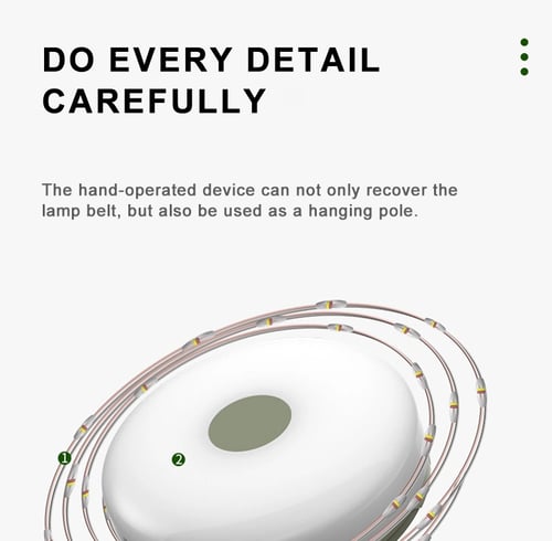 سلسلة اضاءة للتخييم قابلة للشحن من vertik