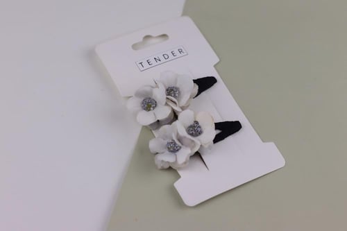 مشبك شعر قطعتين Flower