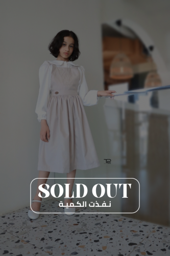 فستان أطفال بتطريز يدوي