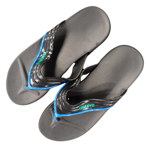 شباشب رجالي اسود بأصبع