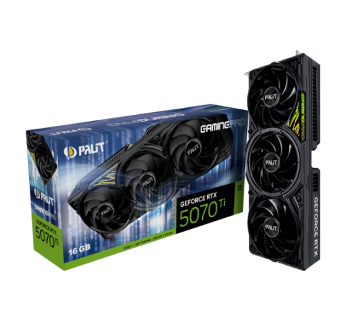 Palit GeForce RTX 5070TI 16GB GAMING PRO S GDDR7 -...