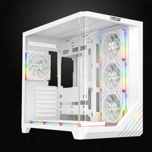 RTX 5070 - R5 9600X فل وايت