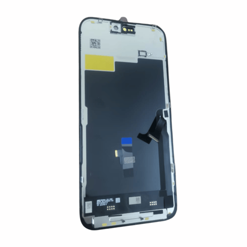 شاشة LCD لهاتف ابل ايفون 15 برو ماكس باللون الأسود