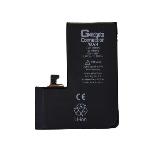 بطارية بديلة لهاتف أبل آيفون 14 برو باللون الأسود