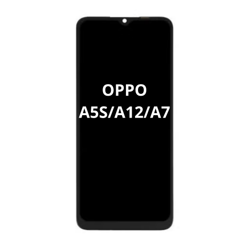 شاشة LCD بديلة لهواتف أوبو A5S/A12/A7 بجودة عالية