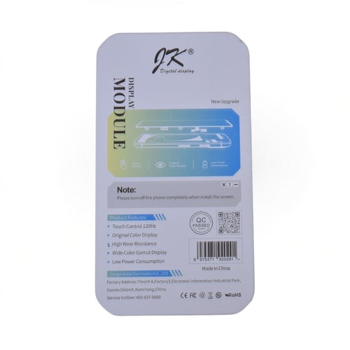 شاشة LCD لهاتف أبل آيفون XS أسود