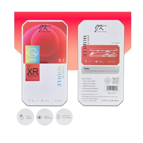 شاشة LCD لهاتف أبل آيفون XR أسود