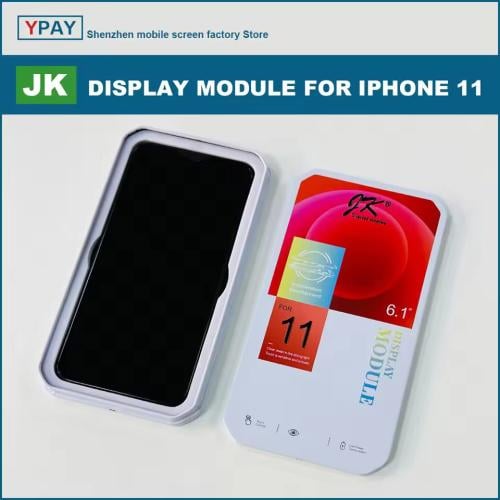 شاشة LCD لهاتف أبل آيفون 11 أسود