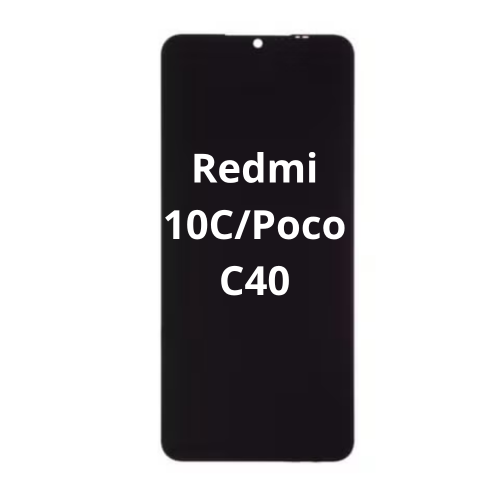 شاشة LCD أصلية المظهر لهاتف ريدمي 10C وبوكو C40