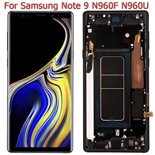 شاشة سامسنج نوت 9 اولد مع الاطار باللون الاسود