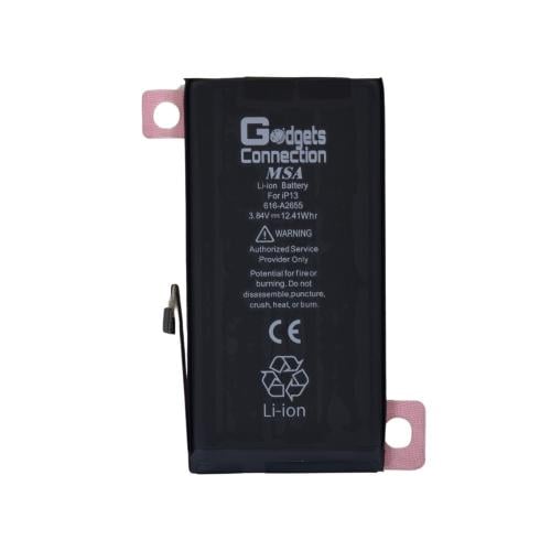 بطارية بديلة لهاتف أبل آيفون 13 باللون الأسود