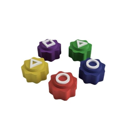 "لعبة اصطياد الحجر - 5 غربال من Gonggi"