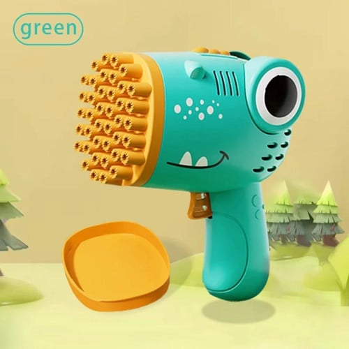 آلة فقاعات الديناصورات المحمولة