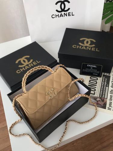 Chanel beige bag