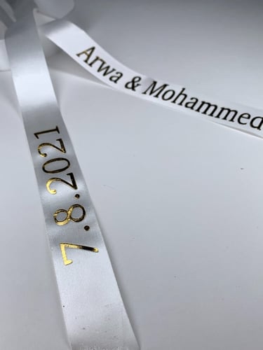 شريطه زينة ومسكة عروس