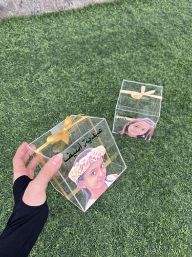 حصالة اكريلك