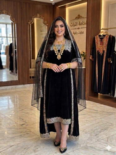 طقم ظفاري ملكي ذهبي وفضي