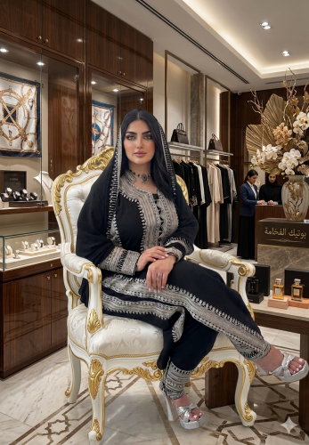 طقم الملكه فضي ٣ قطع